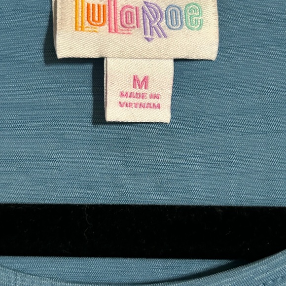 Lularoe, Irma, Size M, Light Blue, Solid, New with Tags, Slinky material - Picture 3 of 4